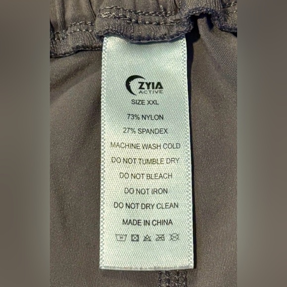 (Lot of 2) Ladies Zyia Joggers - Grey & Black - Size XXL - Picture 7 of 8